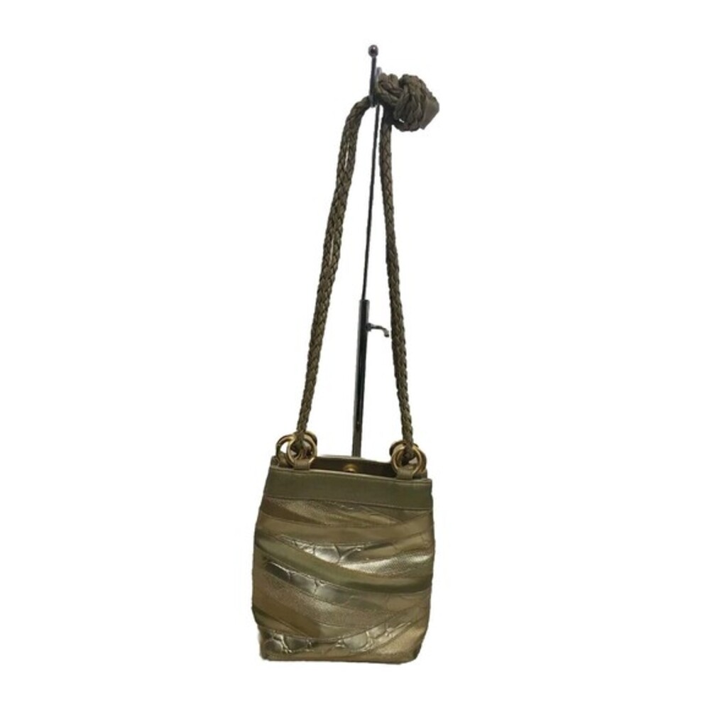 TIANNI Vintage Gold Animal Print‎ Crossbody Bag